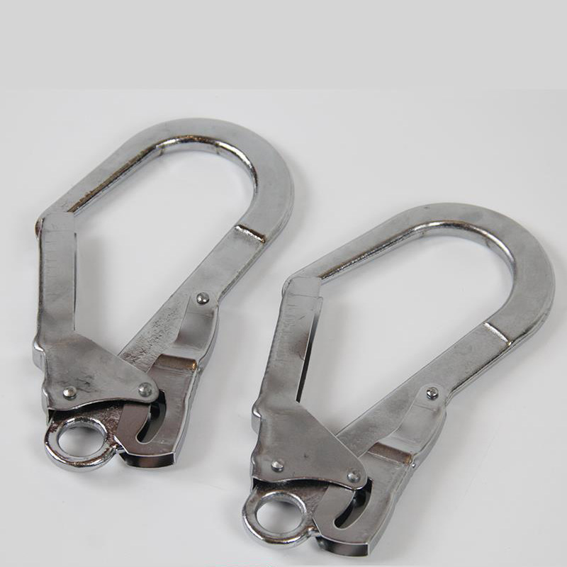 户外安全钩高空作业挂钩安全带大钩大开口吊钩保险钩钢管挂钩