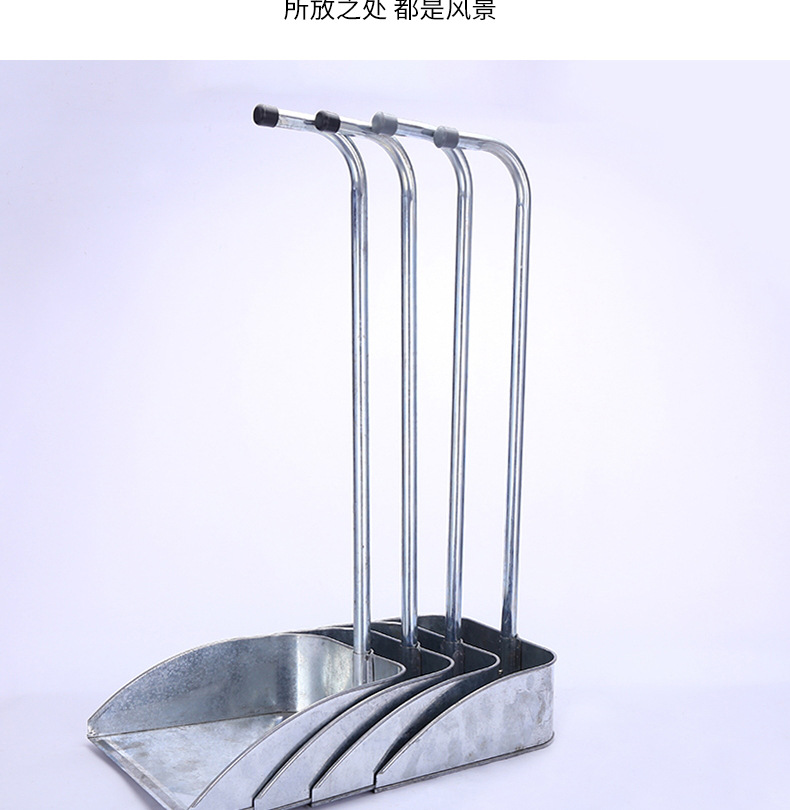 厂家直供铁簸箕家用白铁皮畚斗镀锌铁畚箕垃圾斗灰斗垃圾铲