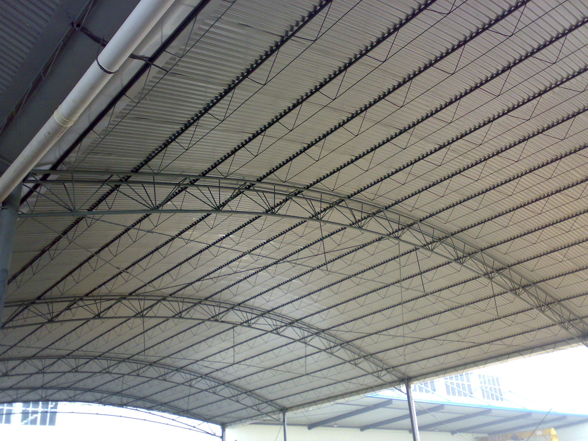 钢结构雨棚,钢结构天棚,钢结构大棚