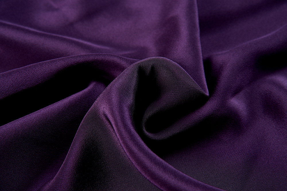 100%真丝桑蚕丝双绉14姆米欧美简约女士连衣裙【丝绣丽语】