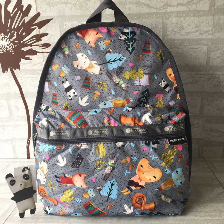 力士保降落伞防水轻便旅游双肩背包学生书包 7812中号