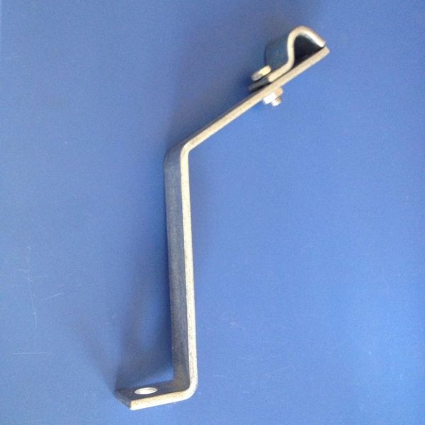 避雷带支架 防雷支架卡子 避雷支持码 热镀锌避雷防雷卡子