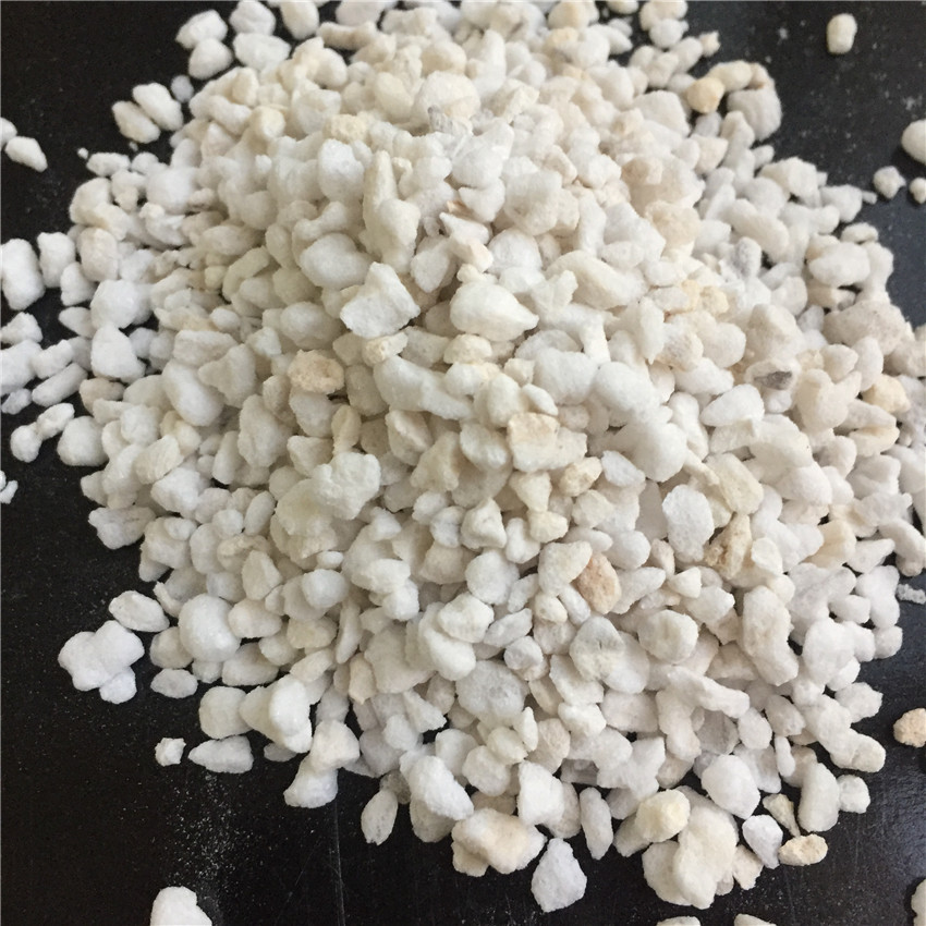 厂家供应园艺珍珠岩 大颗粒3-6mm育苗基质80升大包装珍珠岩