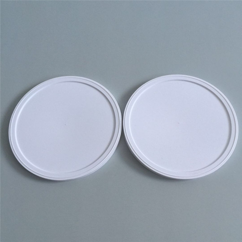 厂家直销白色塑料盖圆形 奶粉盖pe塑胶盖子 防尘盖18cm