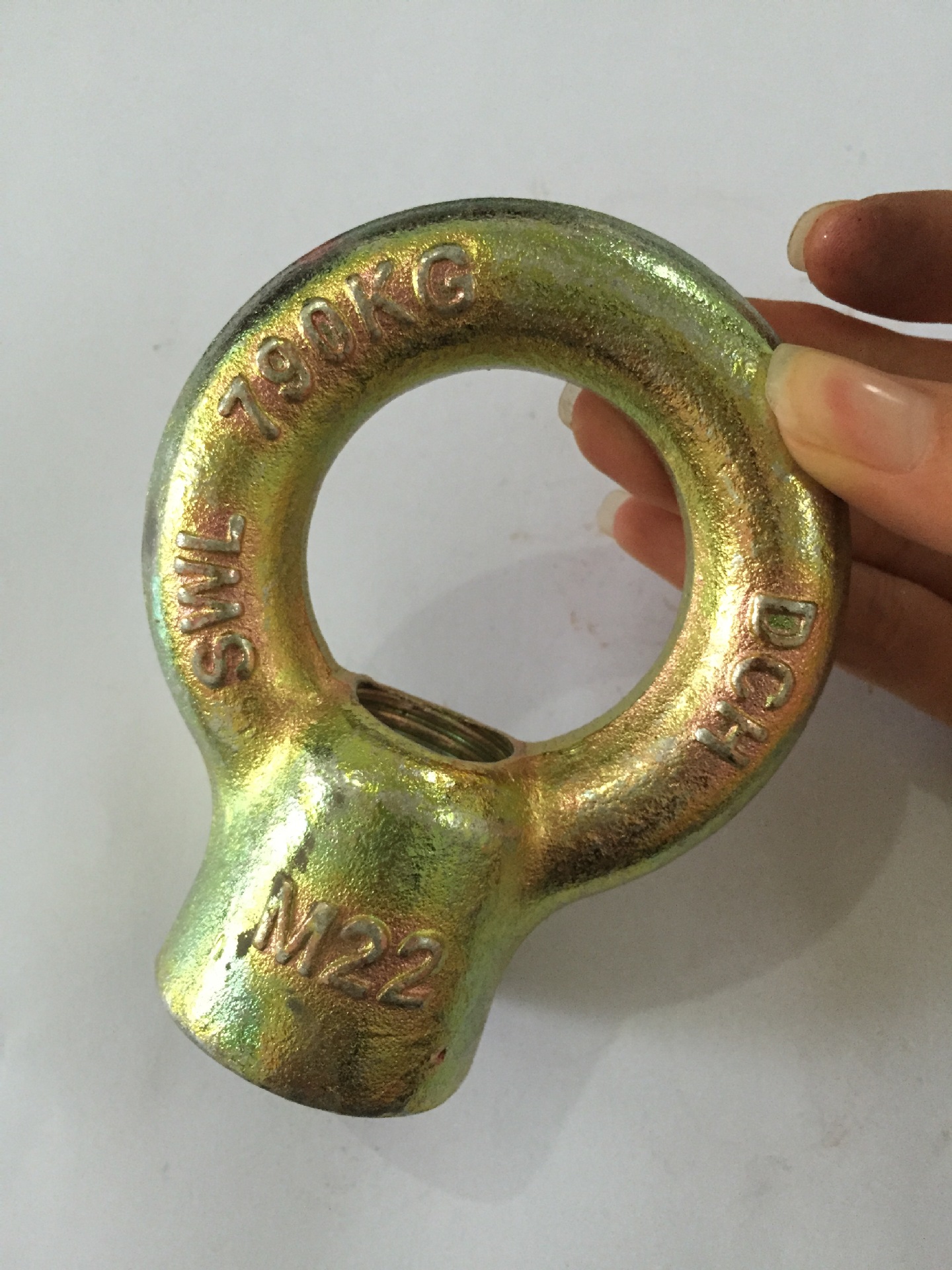 厂家制造 出口韩国台湾:电镀黄锌jis b 1169日式吊环螺母 eye nut