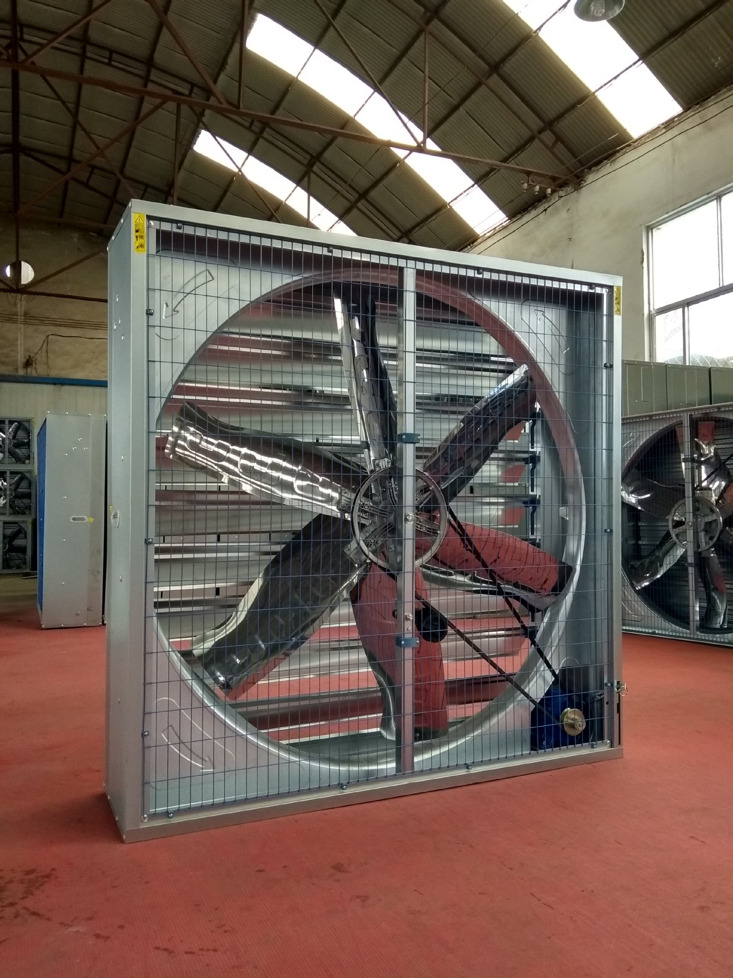 重锤式风机外框的优点