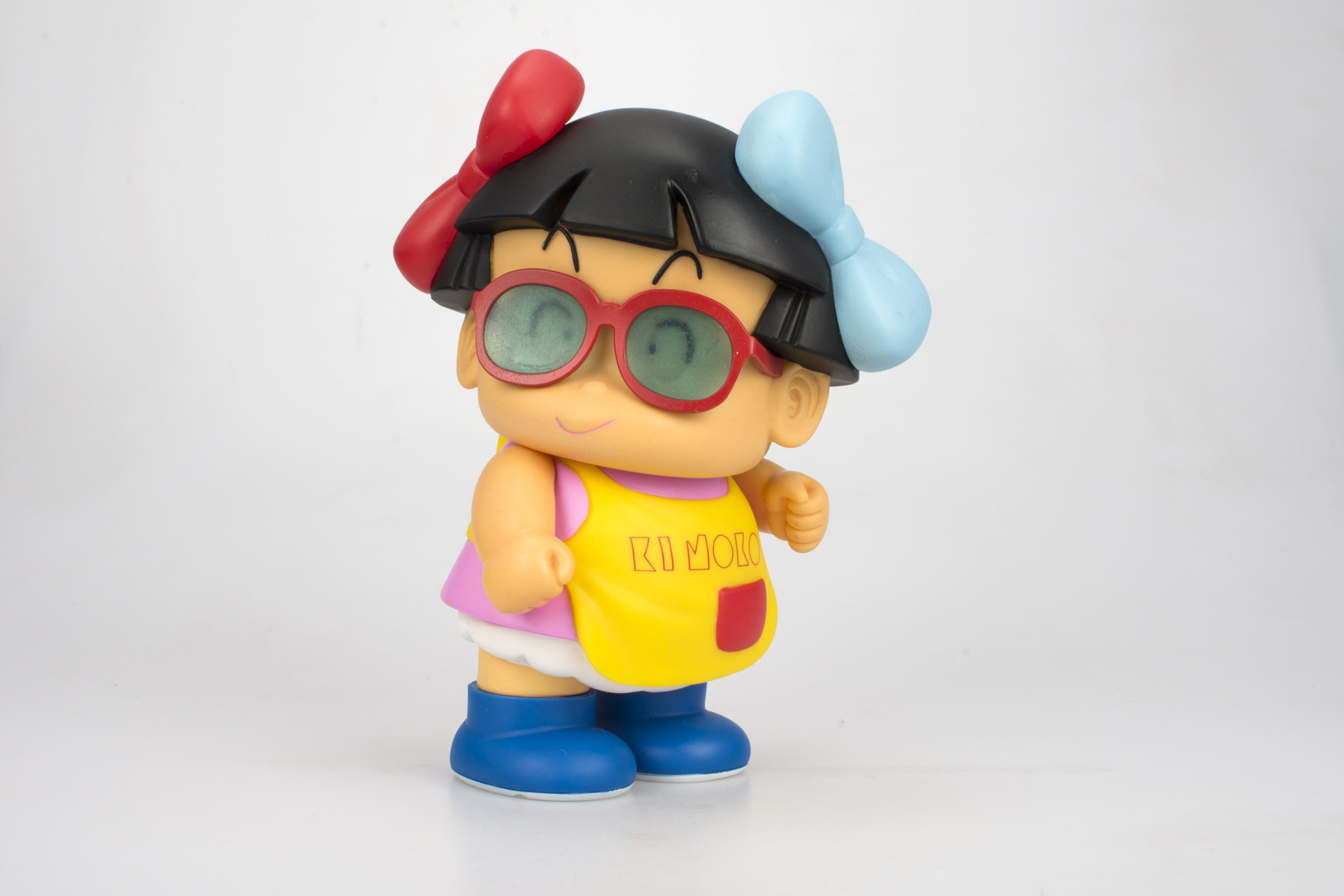 热卖动漫iq博士手办草菇妹妹模型阿拉蕾搪胶公仔创意新玩具盒装