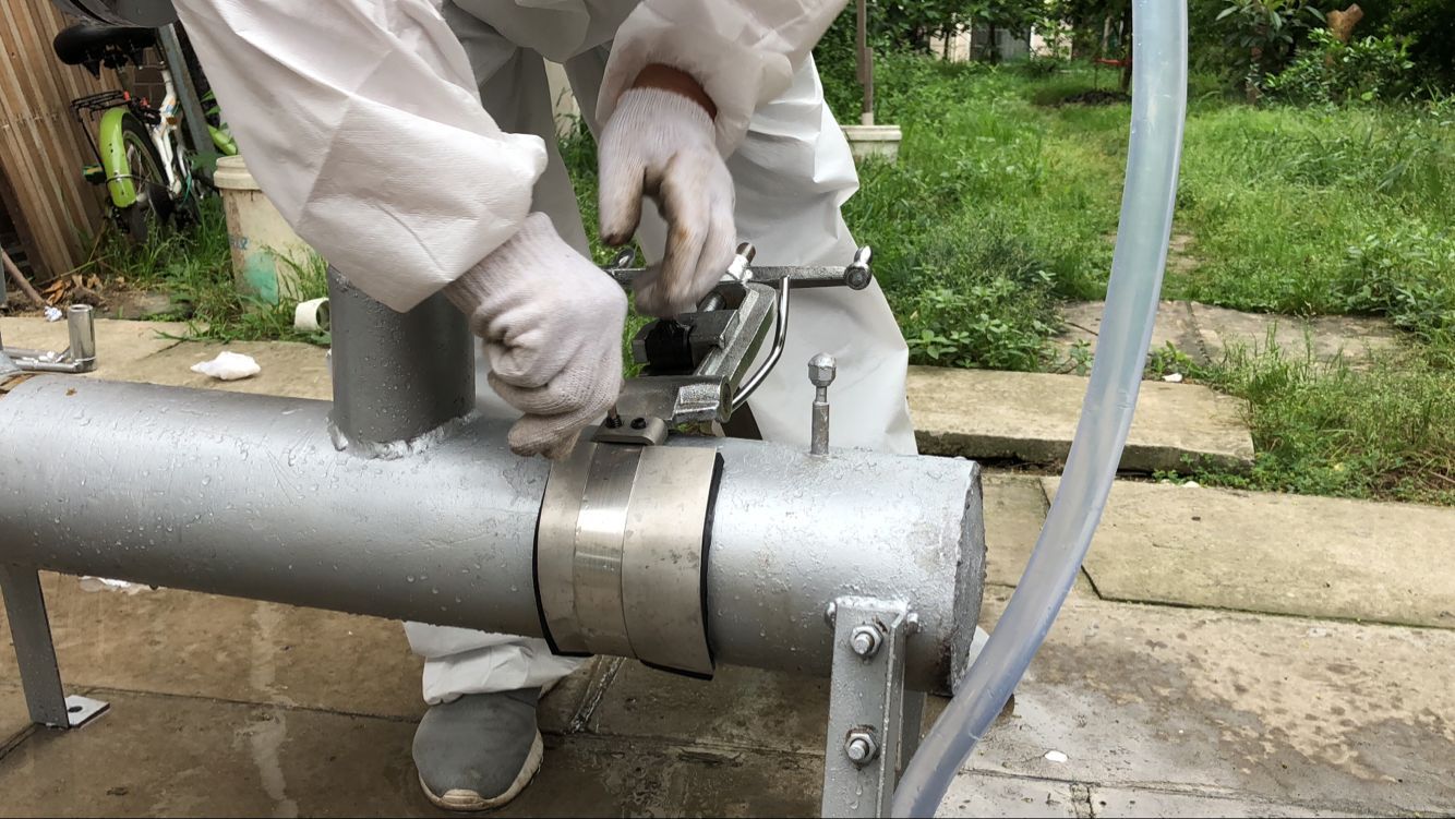 京石牌js-55x304不锈钢带压堵漏器管道堵漏钢带复合型堵漏器2cm