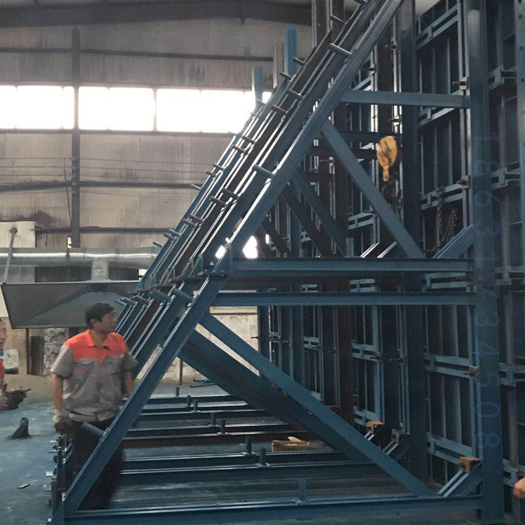 源头钢模板厂生产挡墙钢模板 隧道挡墙钢模板三角架支柱钢模板