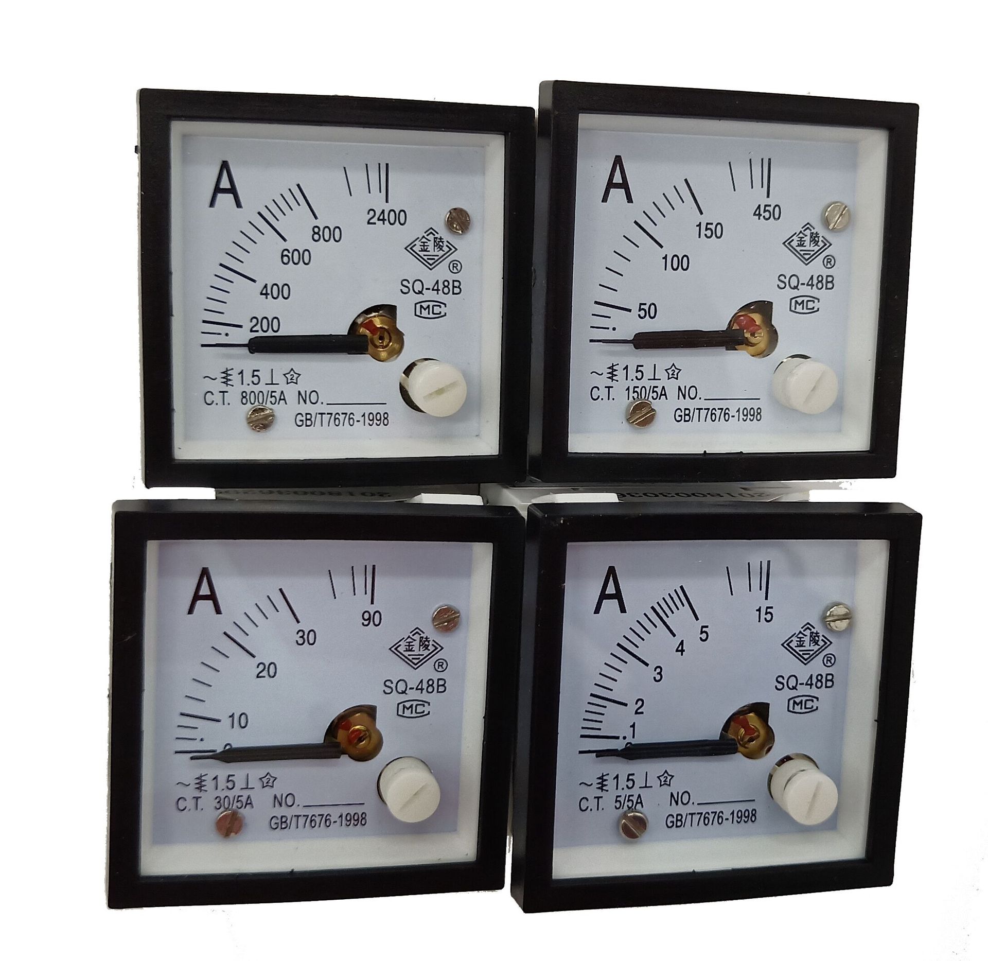 金陵牌仪表 可定制加工多种型号指针式电流表sq-48b