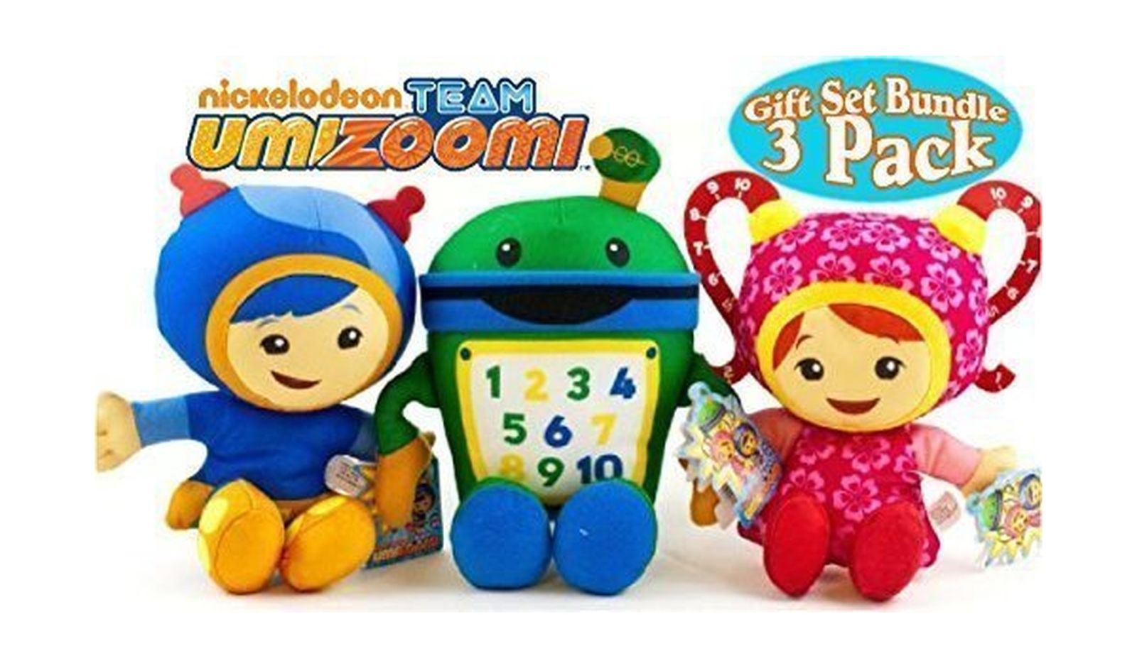 3款 team umizoomi 数数城的小兄妹毛绒公仔
