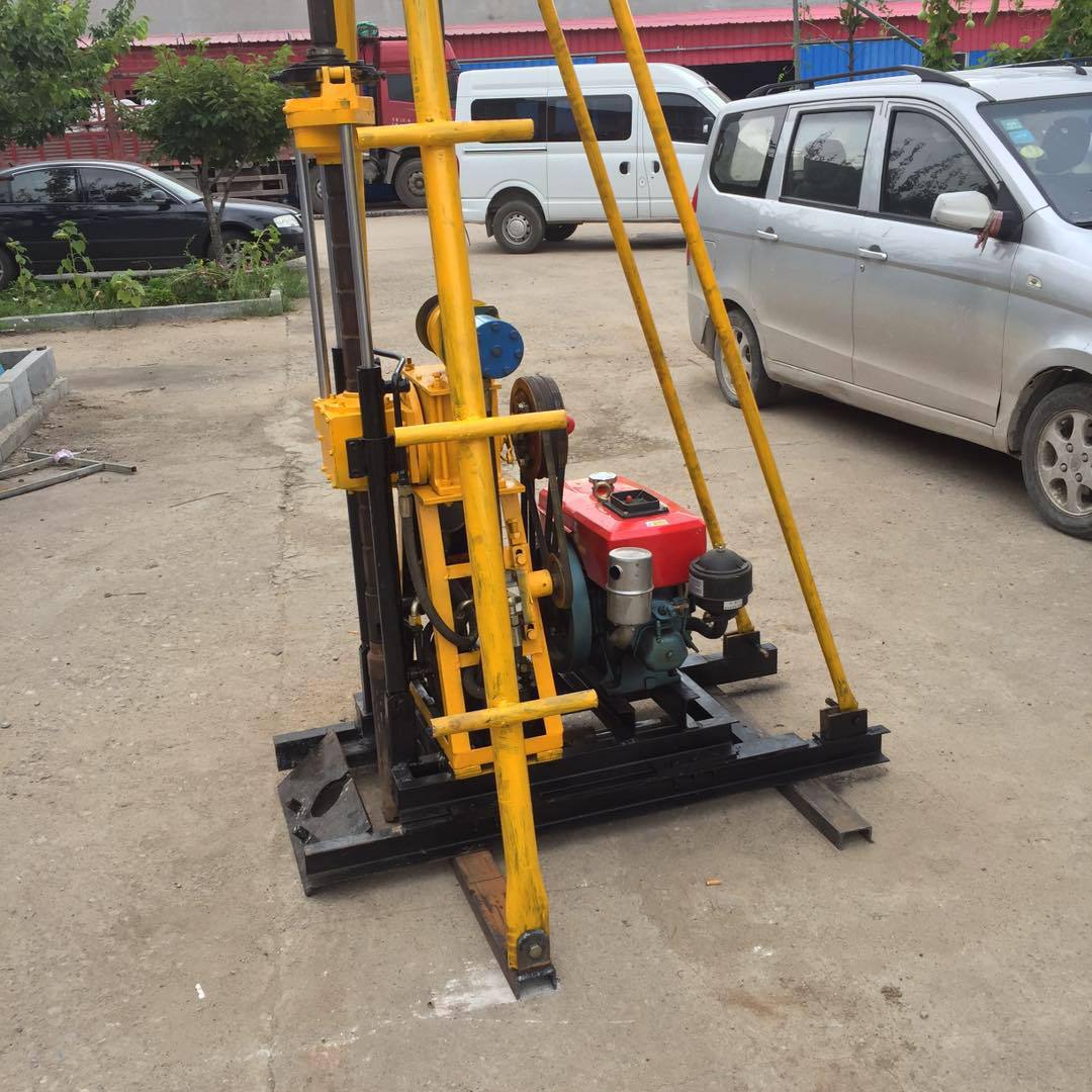 小型电动打井机50型 农用家用水空调打井机 钻井机打井设备厂