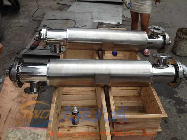 立式双管板换热器 立式带封头双管板换热器 天沃双管板换热器