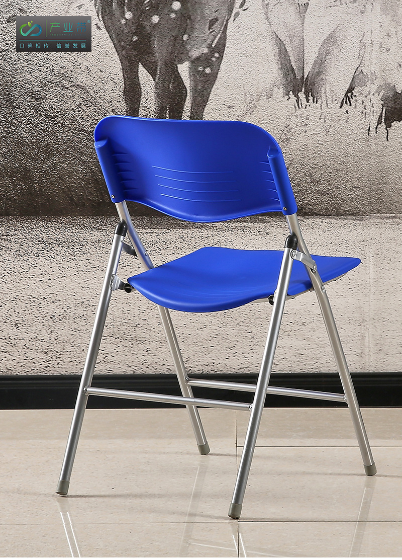 厂家批发塑料折叠椅 休闲办公培训椅 便携两用户外钓鱼小椅子