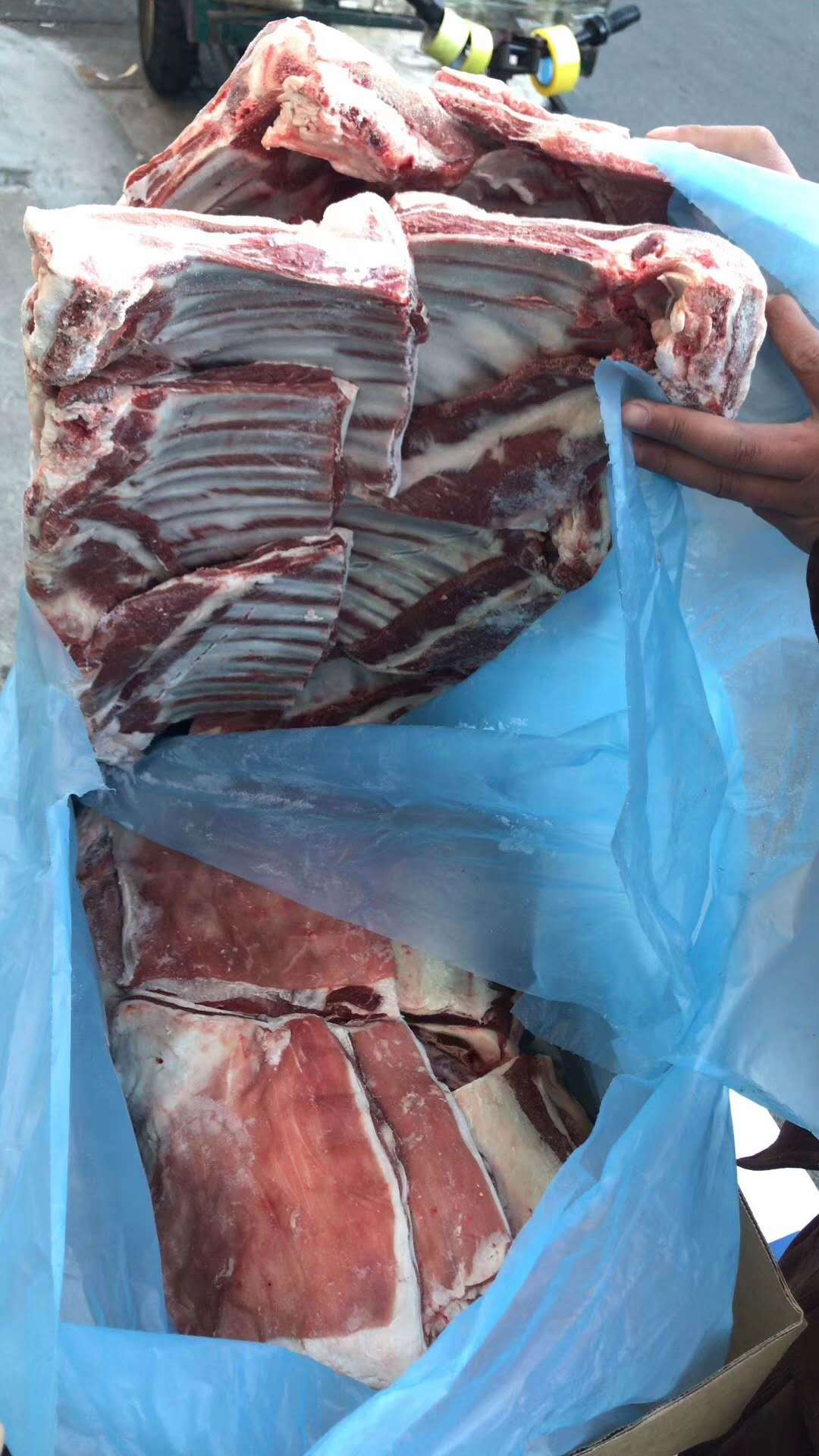 新西兰71羔羊全排 烧烤用羊排 新西兰进口羊肉 烧烤食材批发
