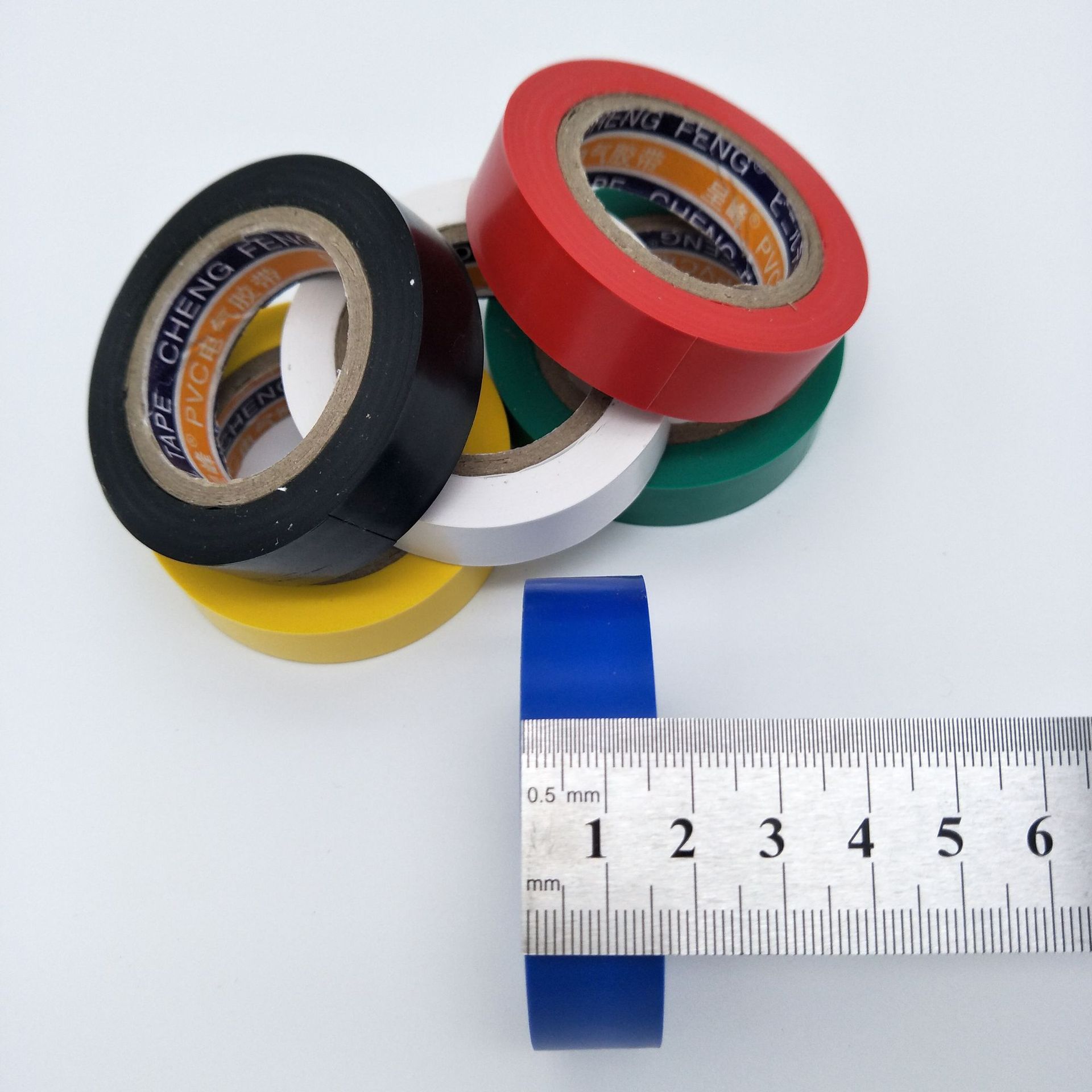 厂家直销 电工胶布pvc电气绝缘胶带 防水电工胶带 环保阻燃电胶布