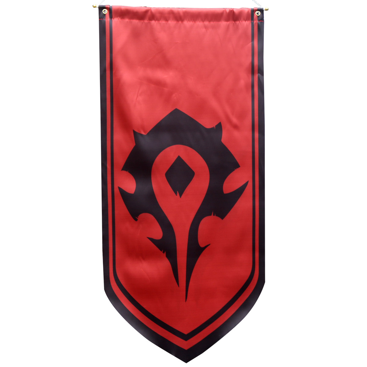 魔兽世界挂大旗摆设 贡缎旗wow游戏道具电影院 装饰旗帜动漫挂画