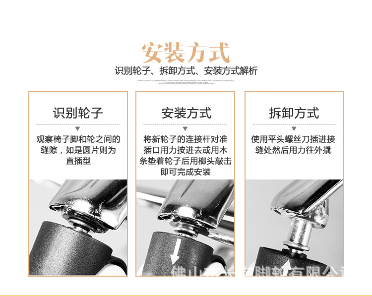 供应2寸 万向脚轮 脚轮尼龙 老板椅 办公椅轮厂家具脚轮cc-0901