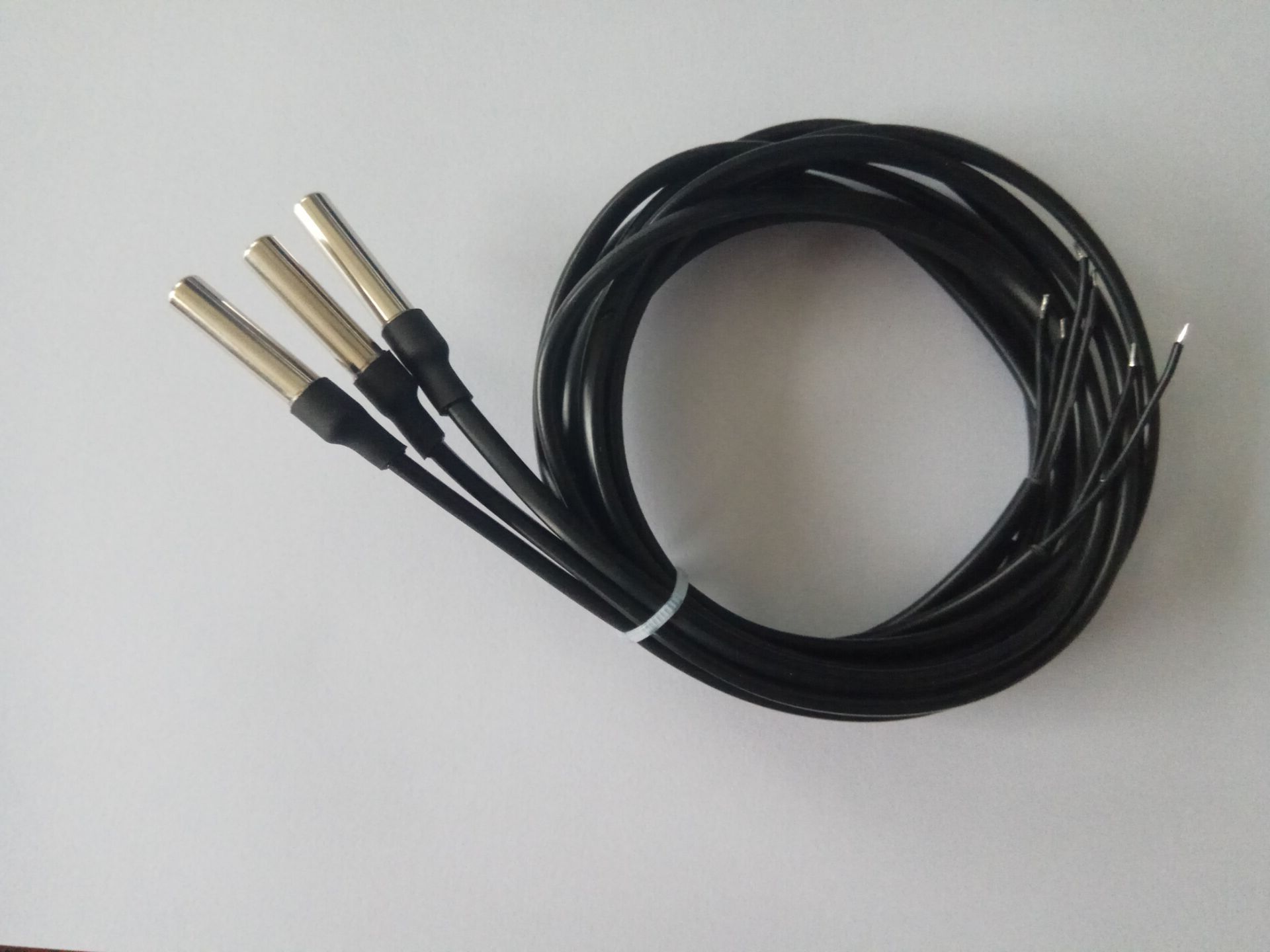 ntc感温探头热敏电阻10k 3950铜镀镍管封装防水型直销温度传感器