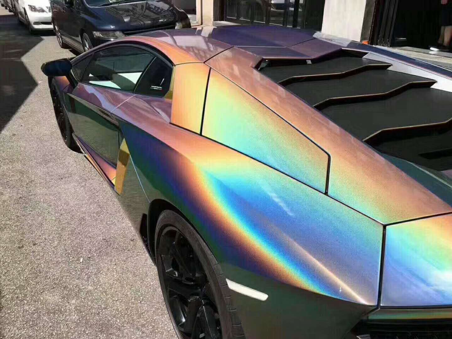 七彩彩虹浆 晶彩镭射粉 美甲镭射孔雀粉 彩虹粉 幻彩电镀魔镜闪粉