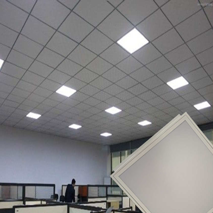 灯盘-t8led格栅灯盘600*600胶片灯盘嵌入式胶片灯