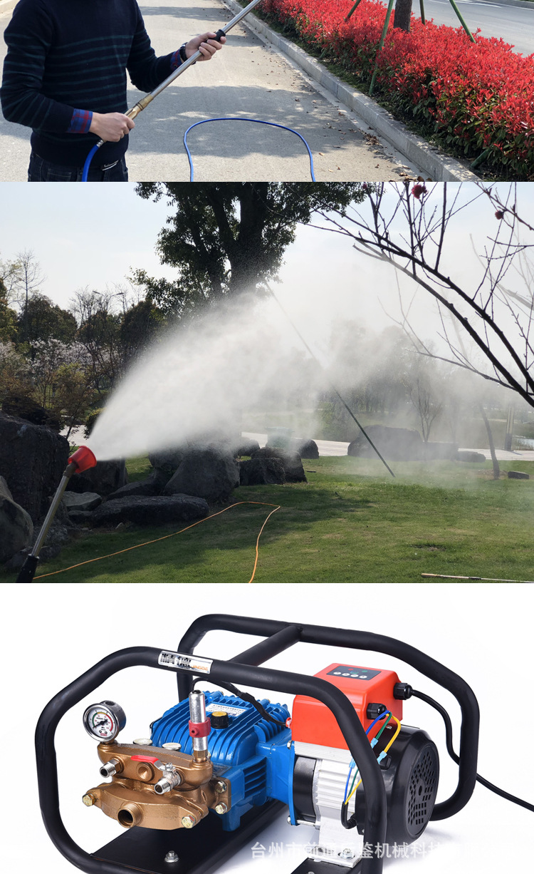 直流全自动打药泵新款48v/60v园林打药机 农用果树电动高压喷雾