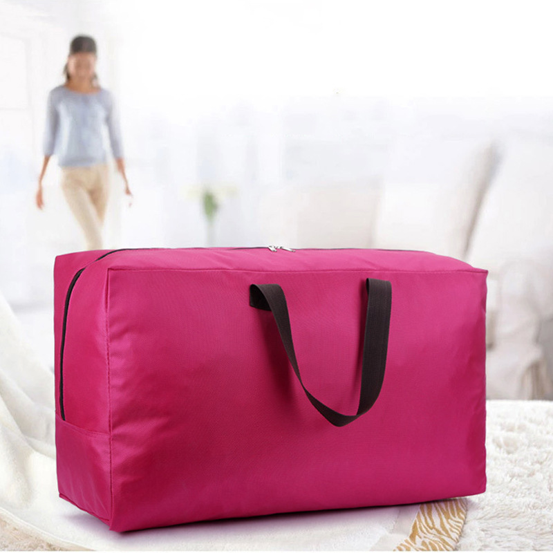 Thickened Oxford Cloth Quilt Portable Pouch Large Size Student Duvet Clothes Organizer Bag Factory Wholesale Moving Bag