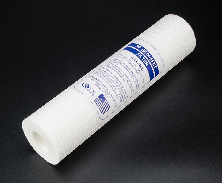 家用净水器pp棉滤芯 10寸120g针刺ppf棉滤芯纯水机前置过滤器通用