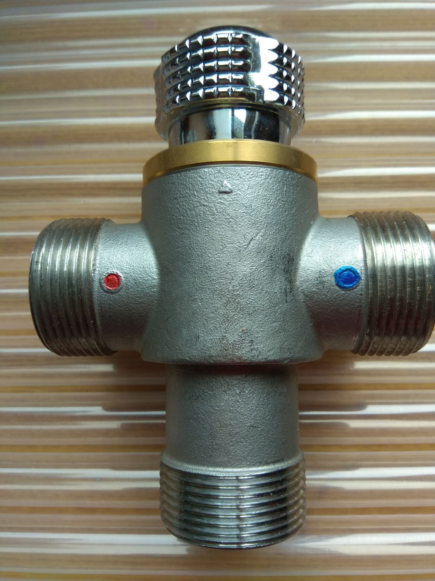 dn50三通恒温混水阀三通恒温阀三通混水阀 不锈钢恒温混水阀dn32