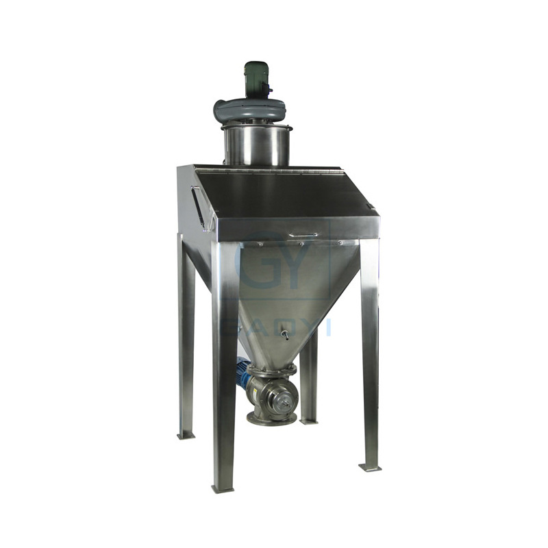 硅粉吸料机碳粉无尘连续投料机喂料机车前草粉末配方称重上料机-报价