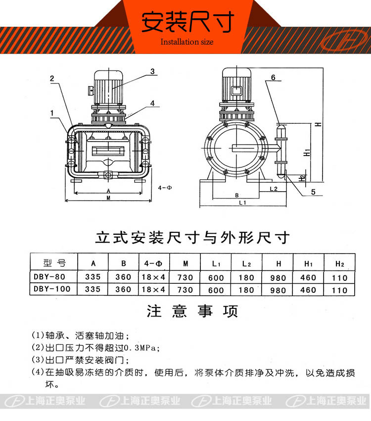 DBY正奧電動隔膜泵