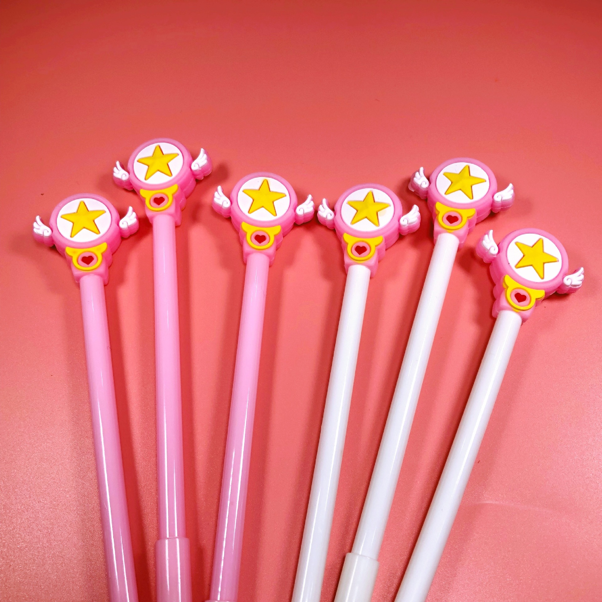 创意可爱卡通日系文具仙女笔少女心学生中性笔签字考试笔厂家直销