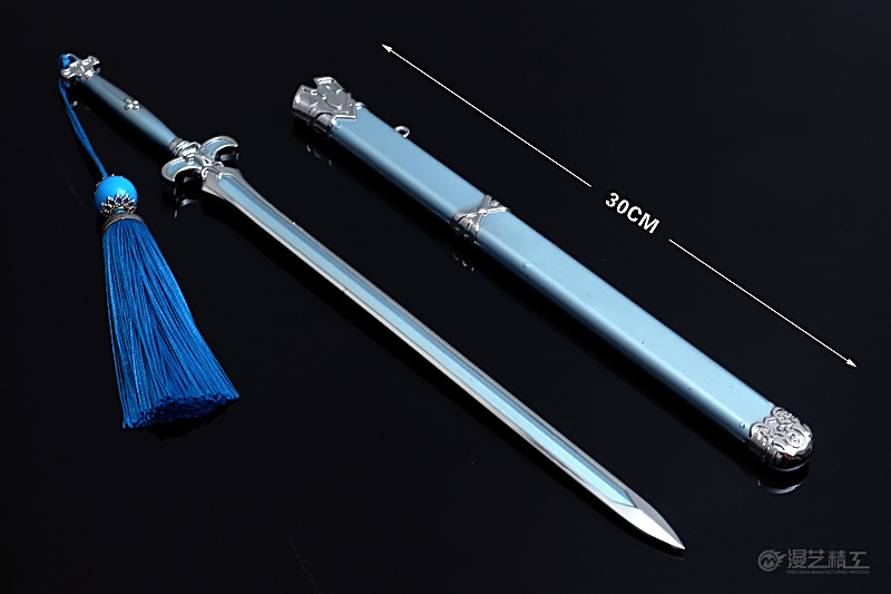 陈情无羡大号30cm鬼笛v随便剑带鞘cp组合武器模型合金