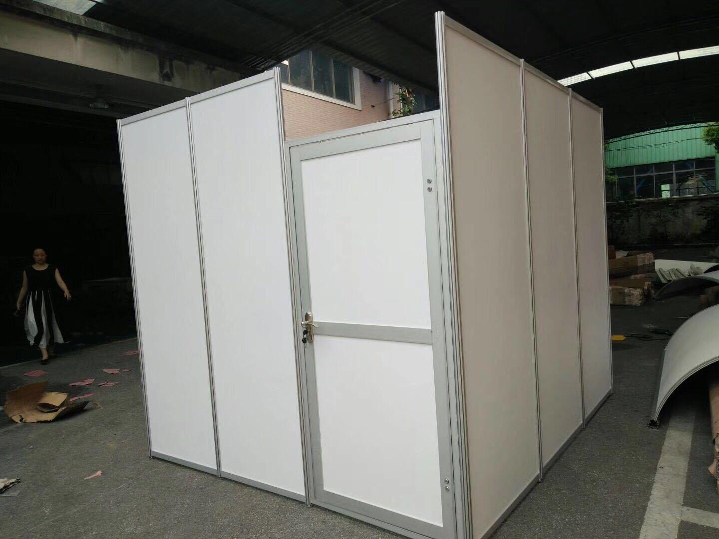 厂房仓库隔断围板 环保易拆搭临时库存车间隔板隔间小房间定制厂