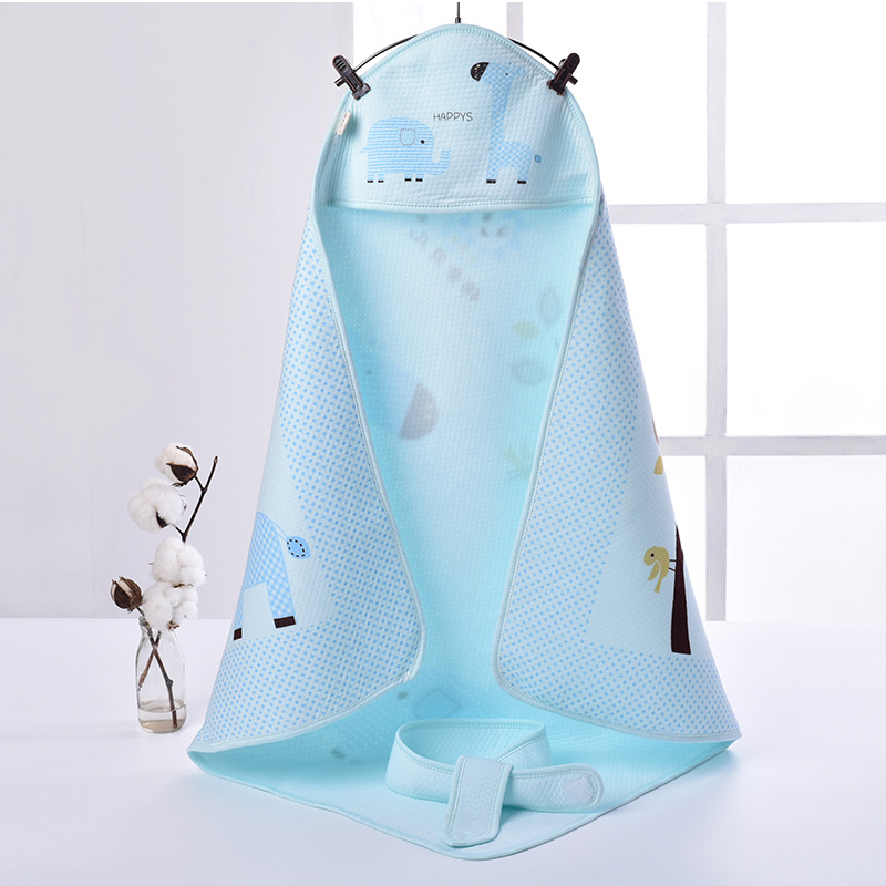 2018新款初生婴儿抱被春夏季薄款棉新生儿包被抱毯包巾一件代发