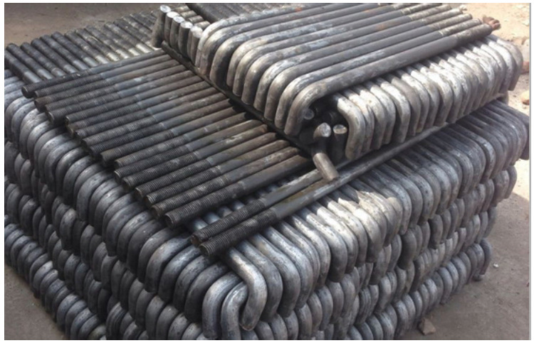 l型地脚螺栓厂家 m20-m30现货7字地脚丝预埋件m16-m52可定