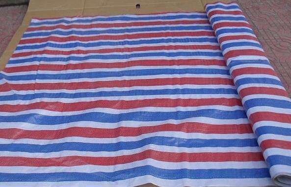 双膜彩条塑料布 防水防晒盖货篷布 优质防水布 便宜好用 厂家直销