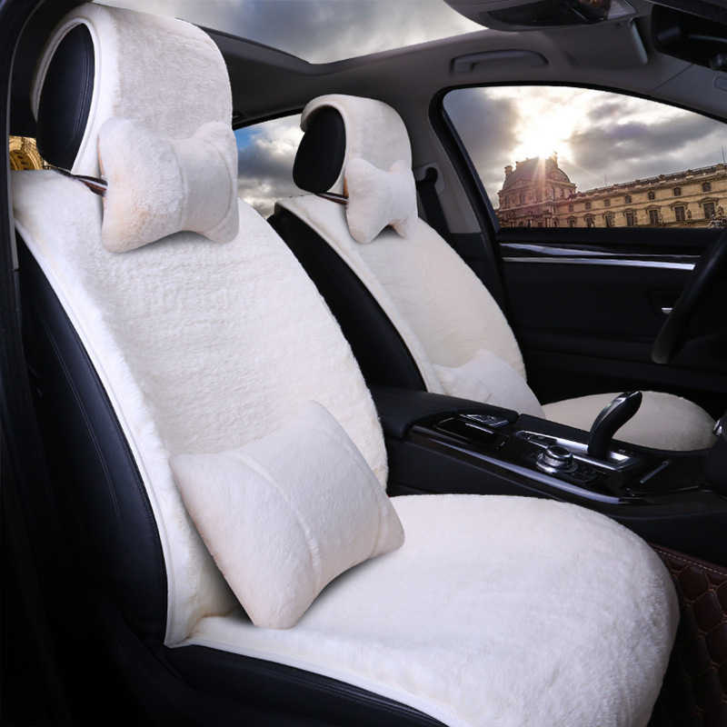 仿羊剪绒冬季款汽车座垫 汽车坐垫 汽车用品四季垫批发  一件代发