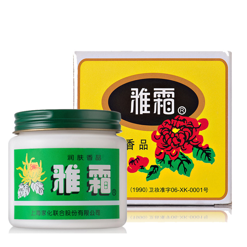 上海家化雅霜80g桂花香 滋润肌肤雪花膏润肤香品面霜国货