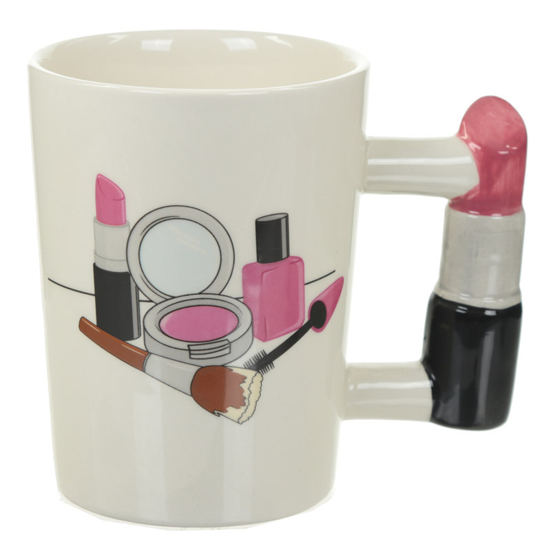 Cross-Border Foreign Trade Cute Makeup Tool Cup Creative Boots High Heels Hair Dryer Truncheon Handle Mug Cup Water Cup