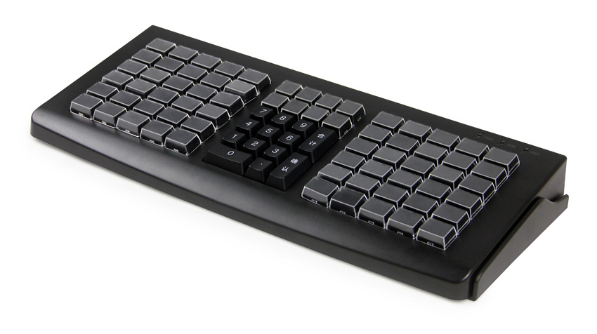 kb81可编程键盘 pos收银机收款机键盘 带锁可刷卡键盘 keyboard