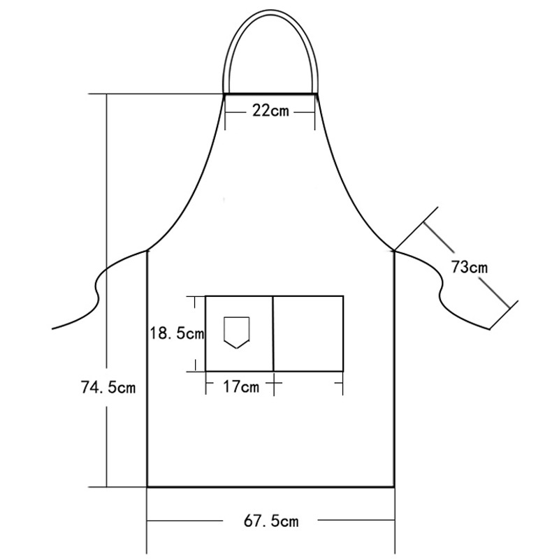 纯棉围裙定制logo广告厨房厨师成人防水工作服广告工作围裙定做