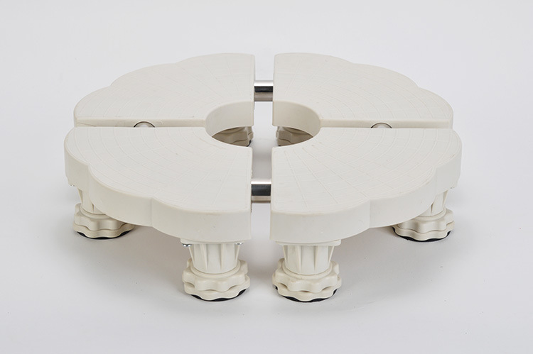 kj 空调垫高底座架子圆形椭圆形四脚垫高10厘米各品牌通用2匹3匹