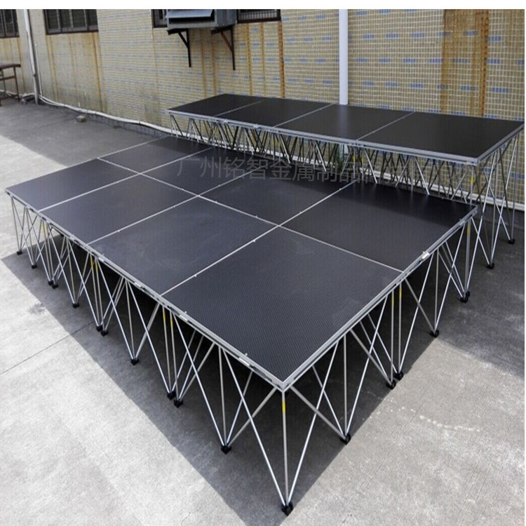 铭智室内外演出活动便携式拉网舞台铝合金拉网舞台走秀舞台