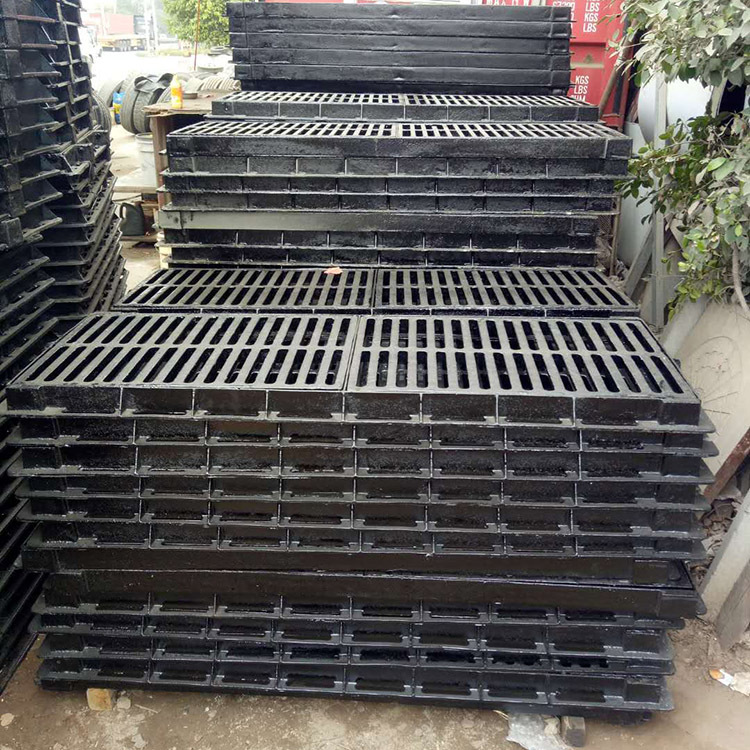 球墨铸铁双篦雨水扣井盖雨水箅子4501500沟盖厂家直销