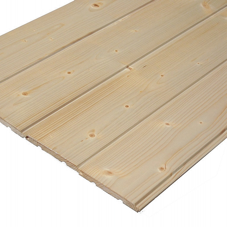 实木室内装修云杉免漆桑拿板 免漆吊顶实木装饰板 户外云杉扣板