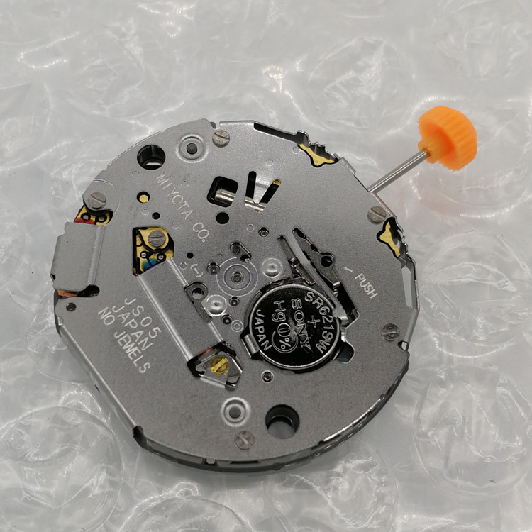 原装全新美优达 js05 手表机芯miyota石英电子机芯六