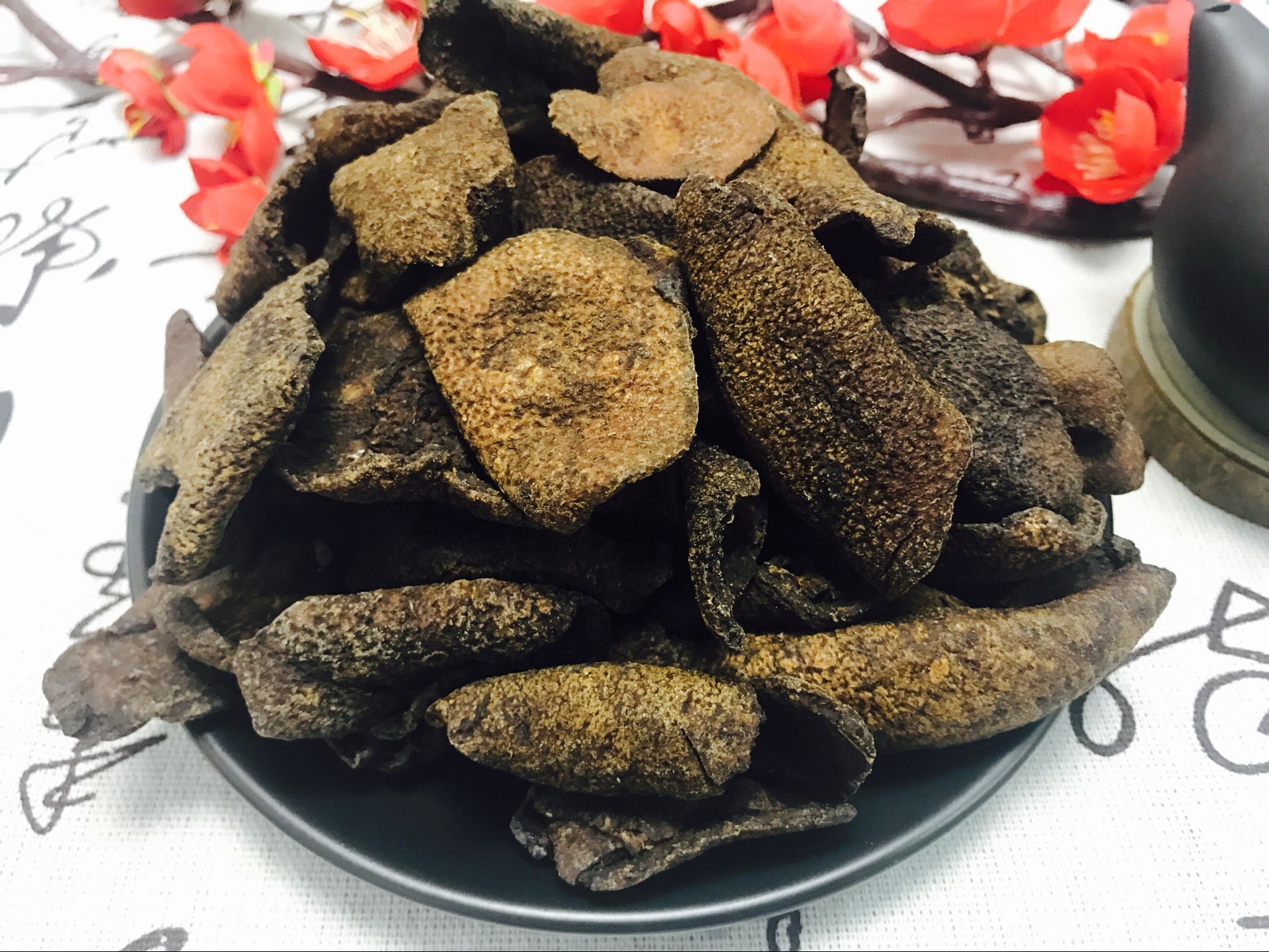 黑陈皮老陈皮 10斤装陈皮茶 陈皮干 老陈皮片 大红皮蜜饯果脯