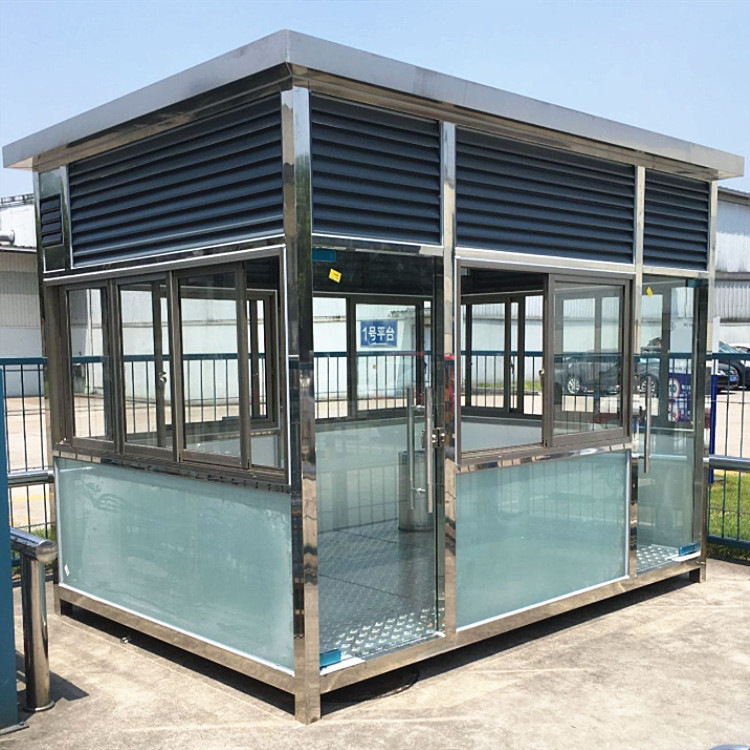 云南工厂直销室外环保吸烟房 企业工厂控烟吸烟室定制款式