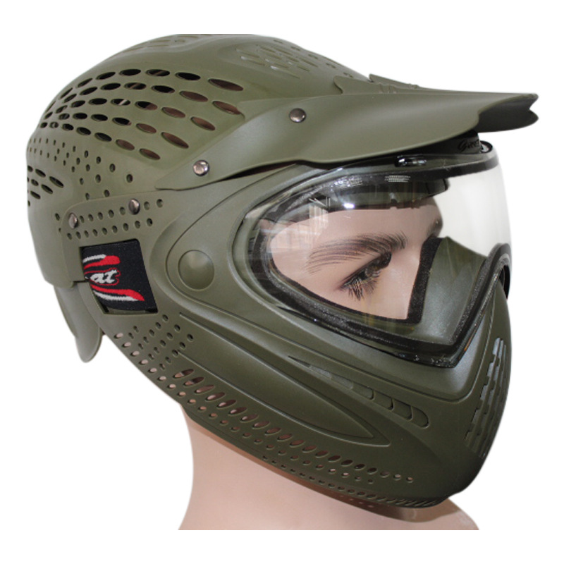 Professional Supply Paintball Mask Paintball Mask Double Layer Anti-Fog Mask Can Wear Glasses Mask